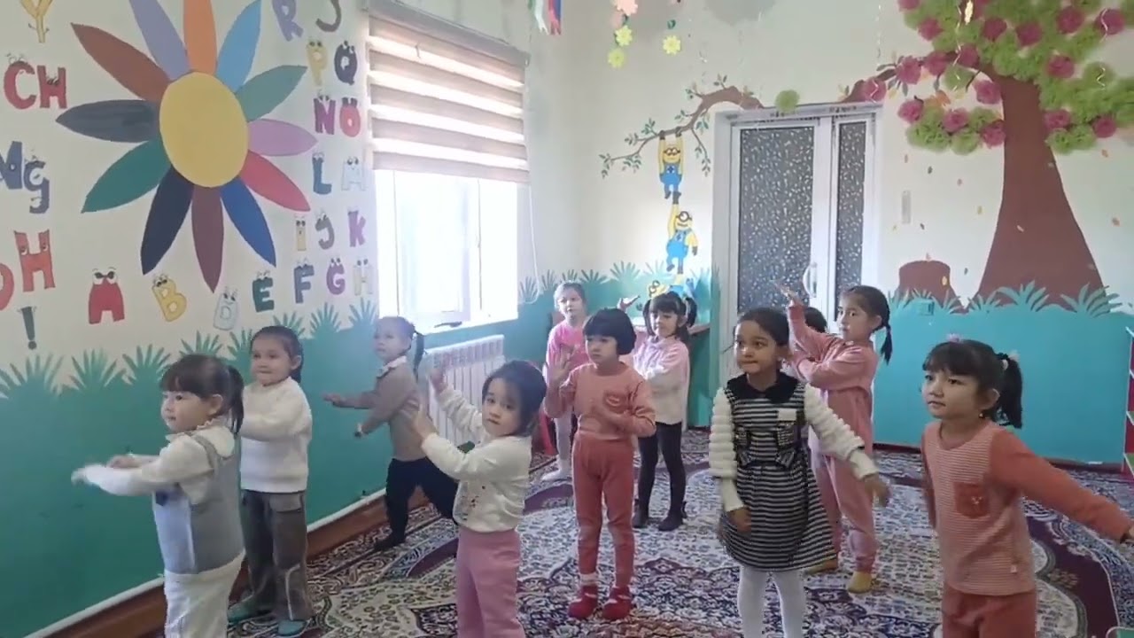 Javohir bolalar bog'chasi. Детский сад Жавохир. Preschool of Javohir. Lesson dance 