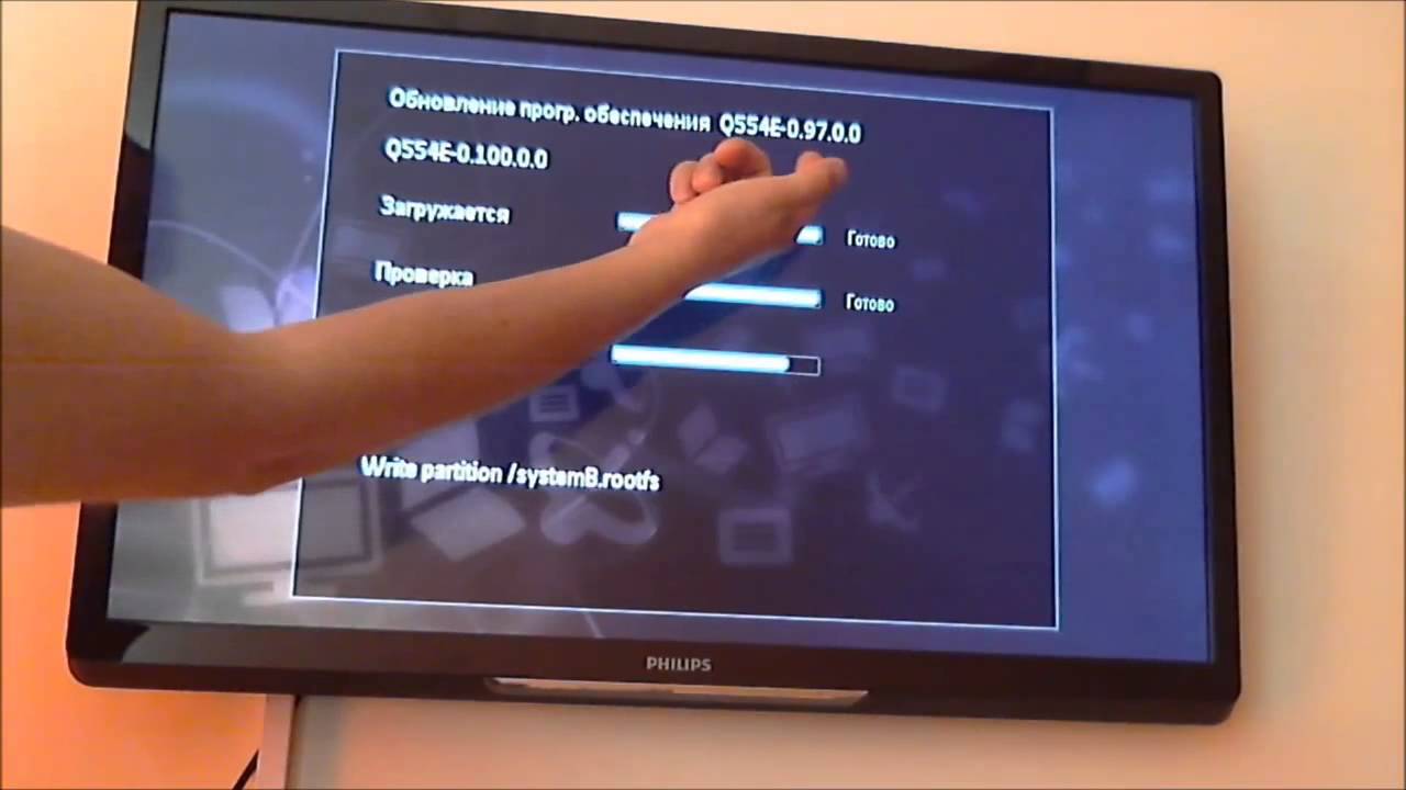 Philips 32PFL4007H/12 Update / Обновление
