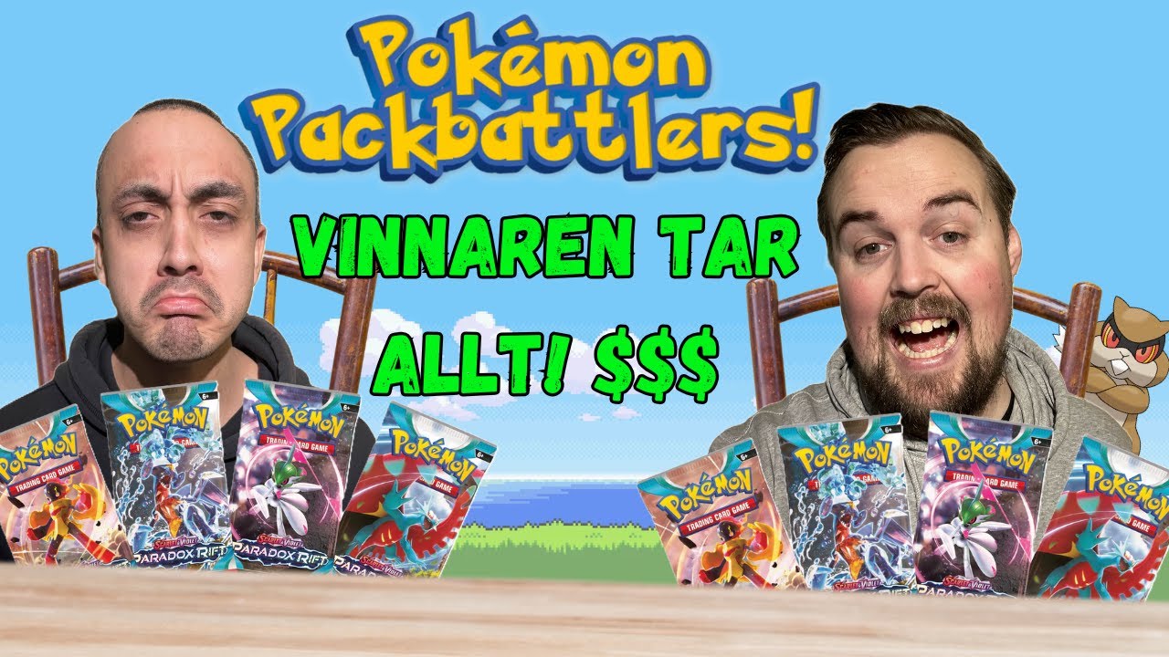 Vi öppnar Pokémon och den som får DYRAST kort vinner ALLT!