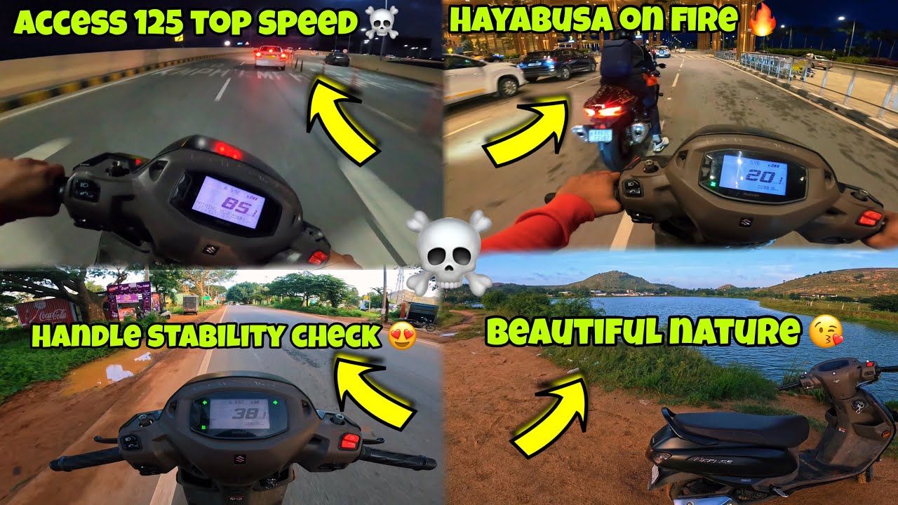 Access 125 Performance Review: Top Speed || Hyper Ride || Nature Ride 🚀