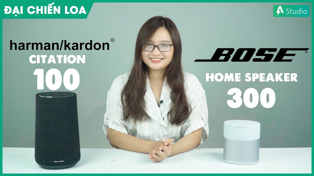 [Đại Chiến Loa] HK Citation 100 vs Bose Home Speaker 300| Loa nào hơn ????