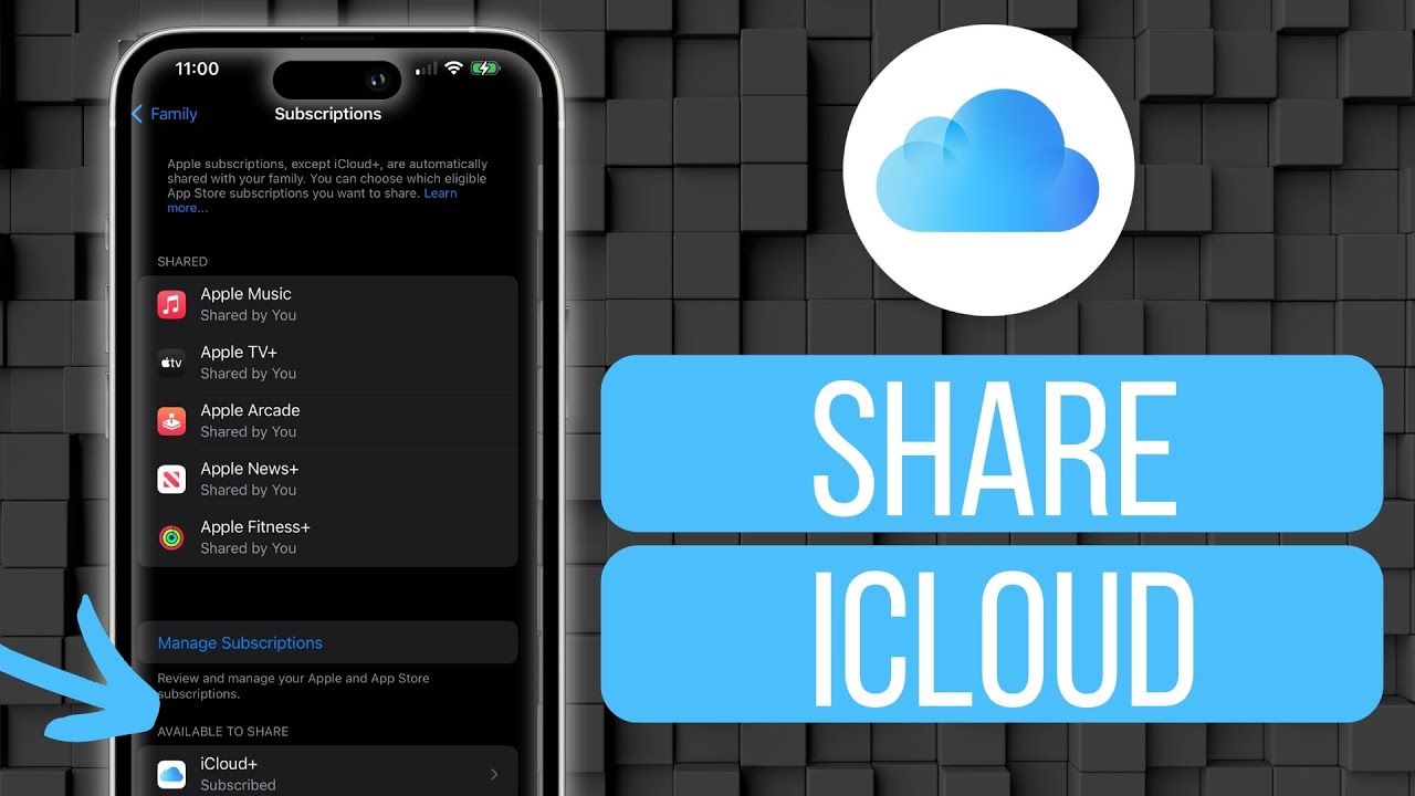 Как поделиться хранилищем iCloud с семьёй — полное руководство