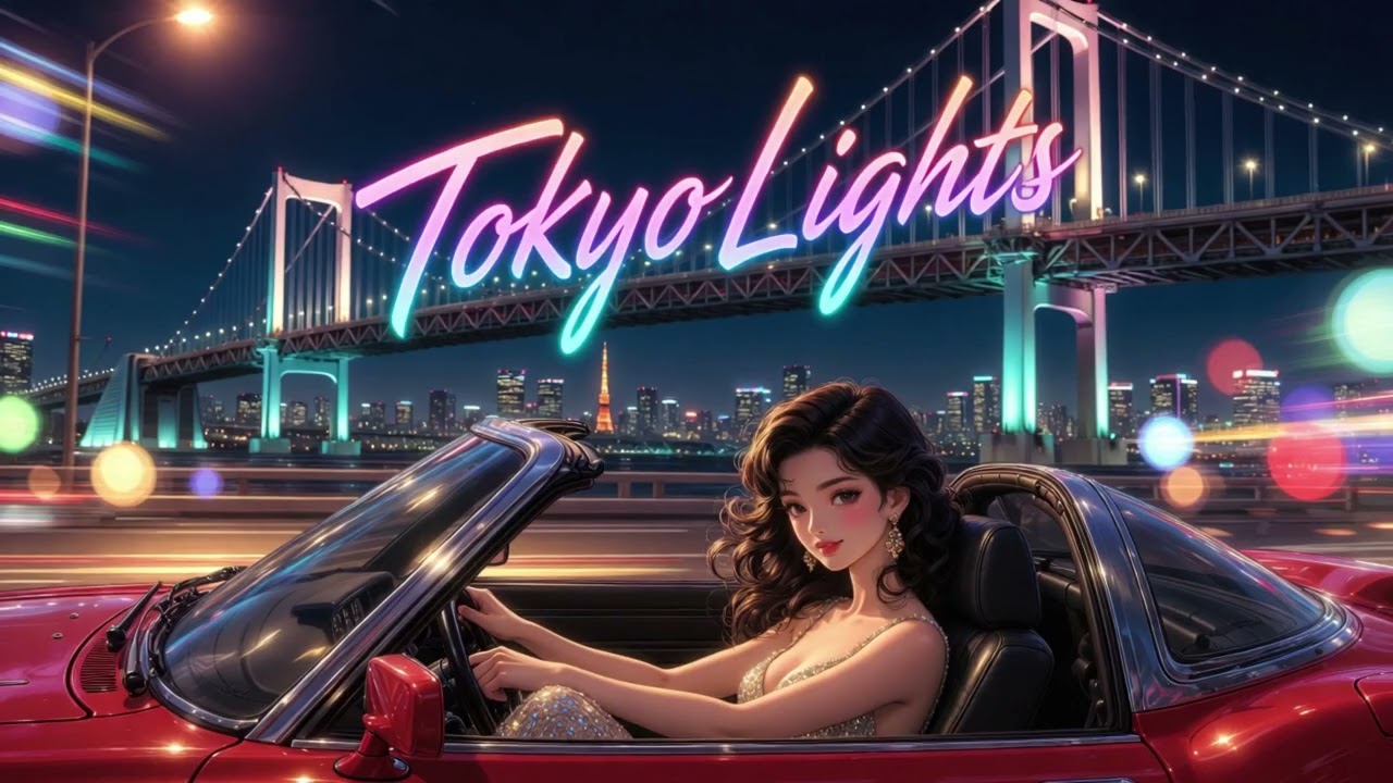 Tokyo Lights (トーキョー・ライツ) - 🌃 眠らないメロディ (Upbeat City Pop) [夜間ドライブ]