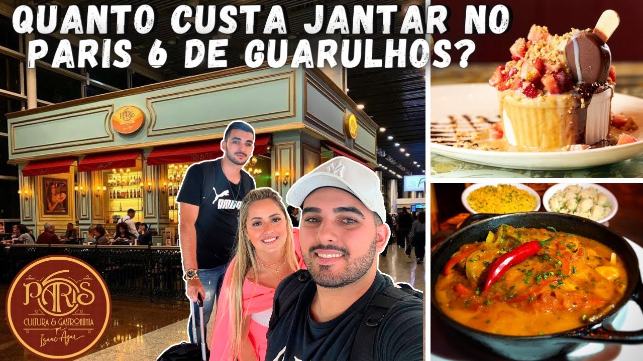 PARIS 6 AEROPORTO DE GUARULHOS GRU! PRE&Ccedil;OS, CARD&Aacute;PIO E MUITO MAIS! ✈️🧳