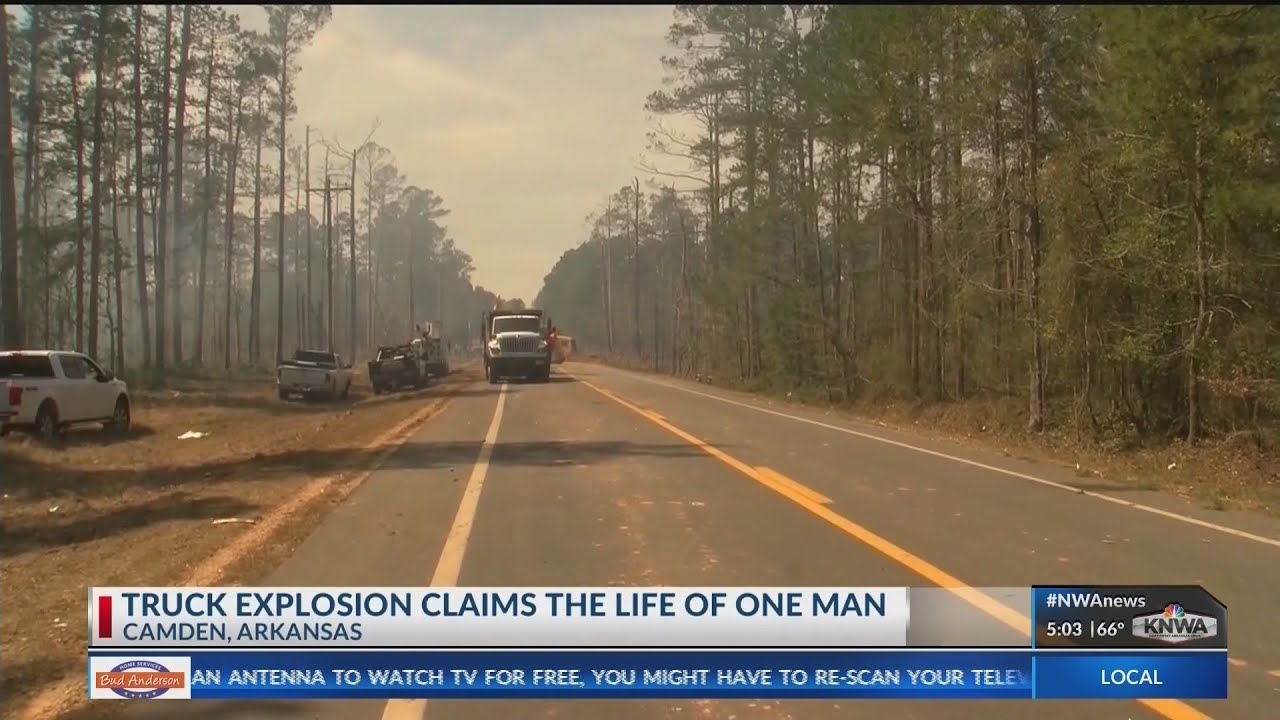 Truck Carrying Chemical Explodes on Arkansas Highway (KNWA)