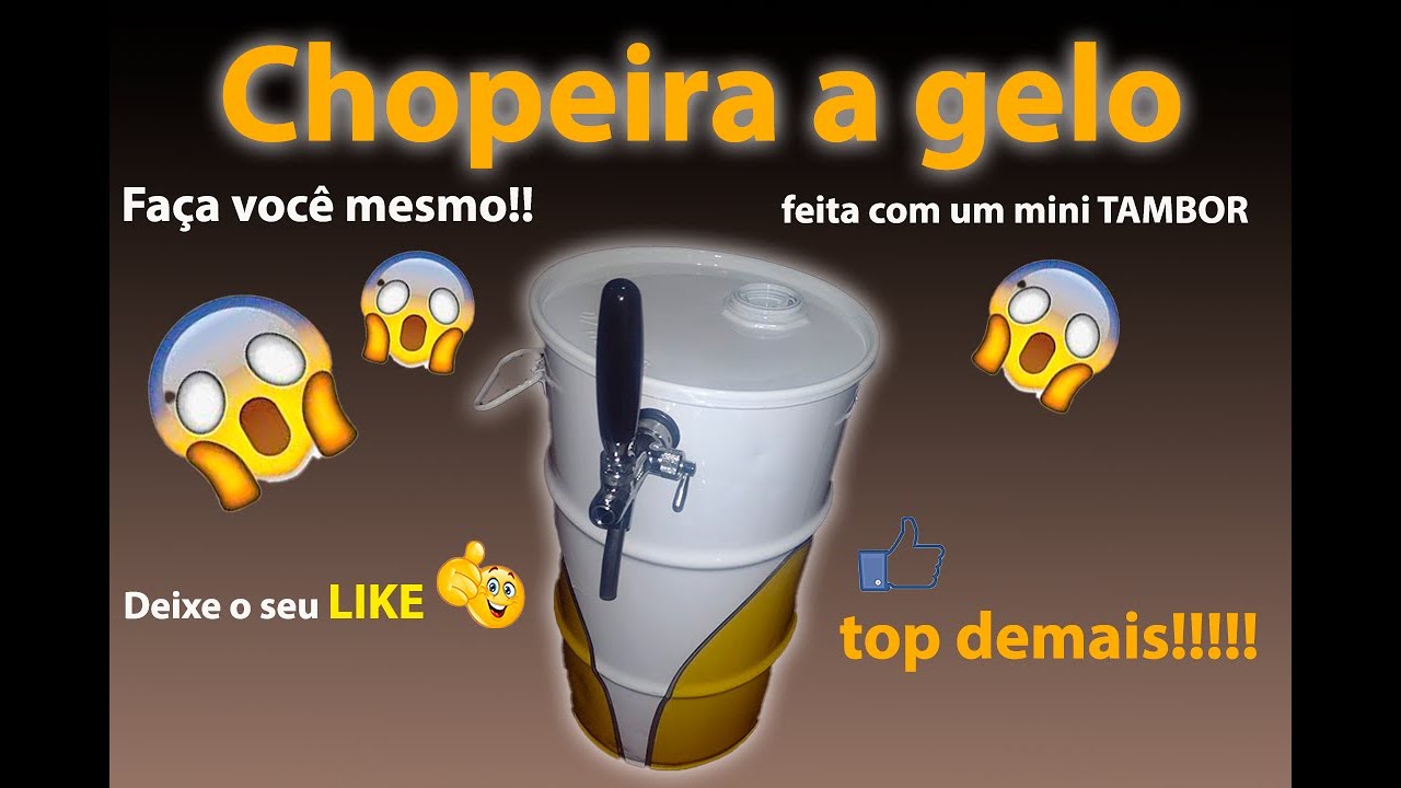 MINI chopeira a gelo - #sustentabilidade