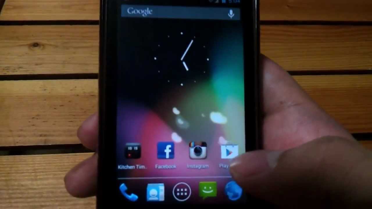 AOSP 4.1.2 Jelly Bean for Samsung Galaxy W I8150 (Demo)