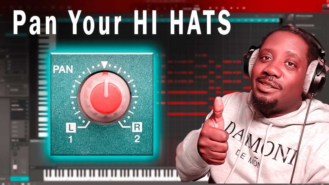 This step-by-step tutorial shows you how to pan hi hats in Akai MPC Beats software.