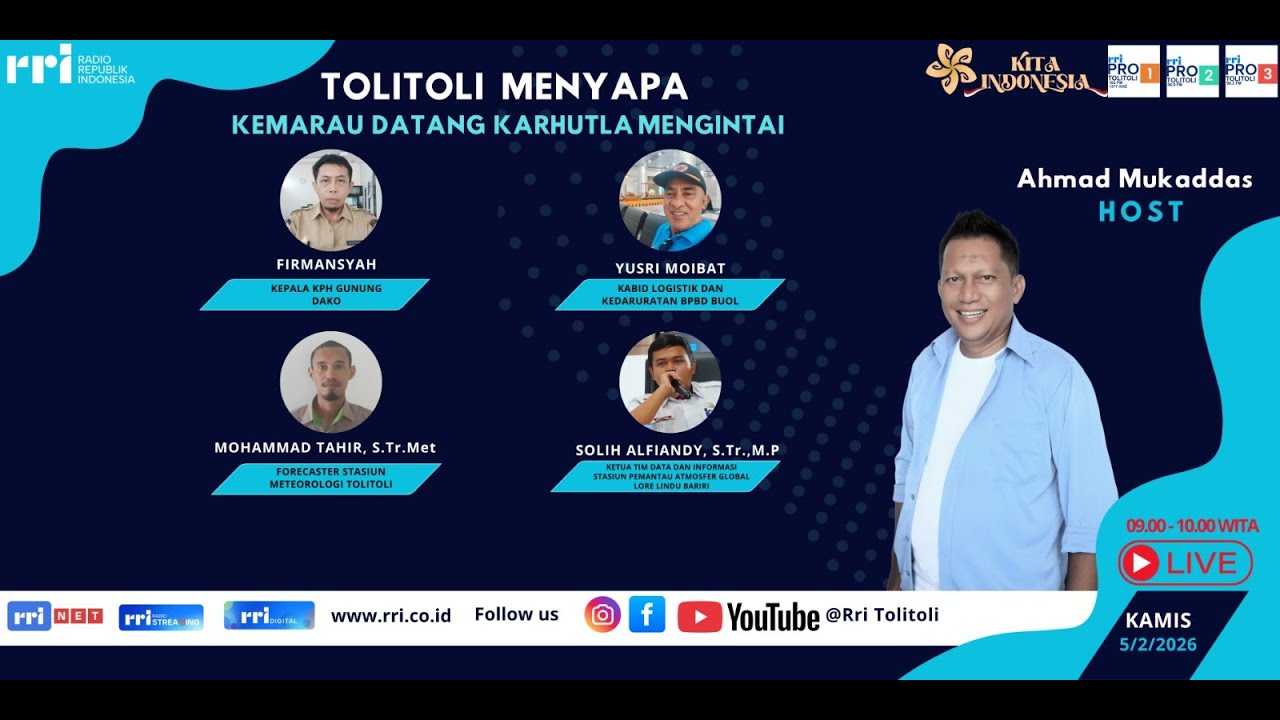 TOLITOLI MENYAPA - KEMARAU DATANG KARHUTLA MENGINTAI