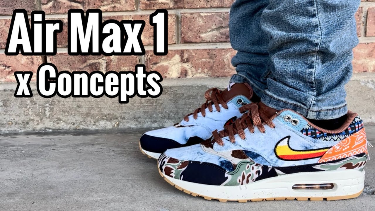 Nike Air Max 1 x Concepts “Heavy” Review & On Feet