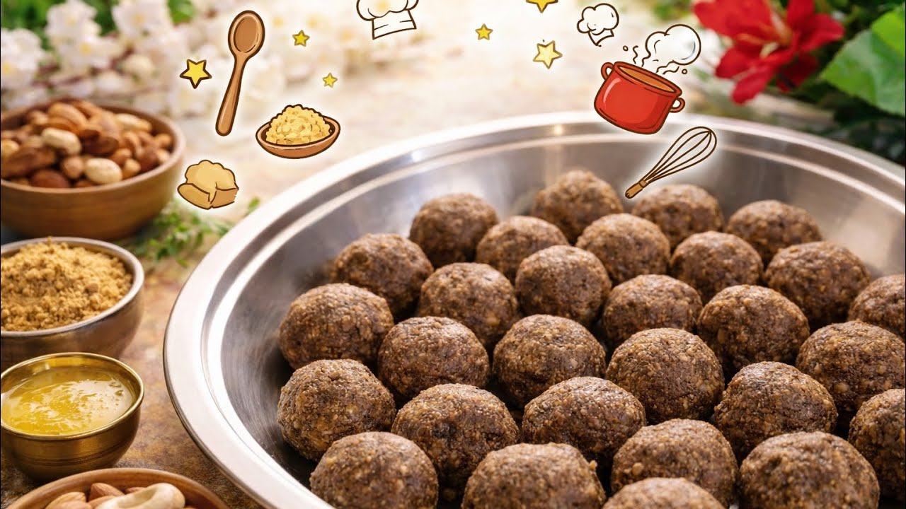 Winter special traditional laddoos । सर्दियो के स्पेशल लड्डू #talesfromthetava 