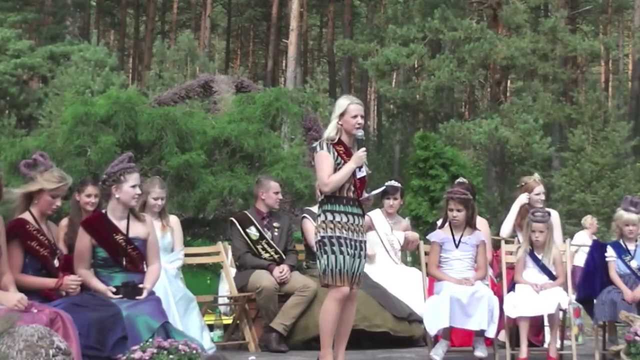 50. Heideblütenfest 2013 in Meißendorf - Krönungszeremonie