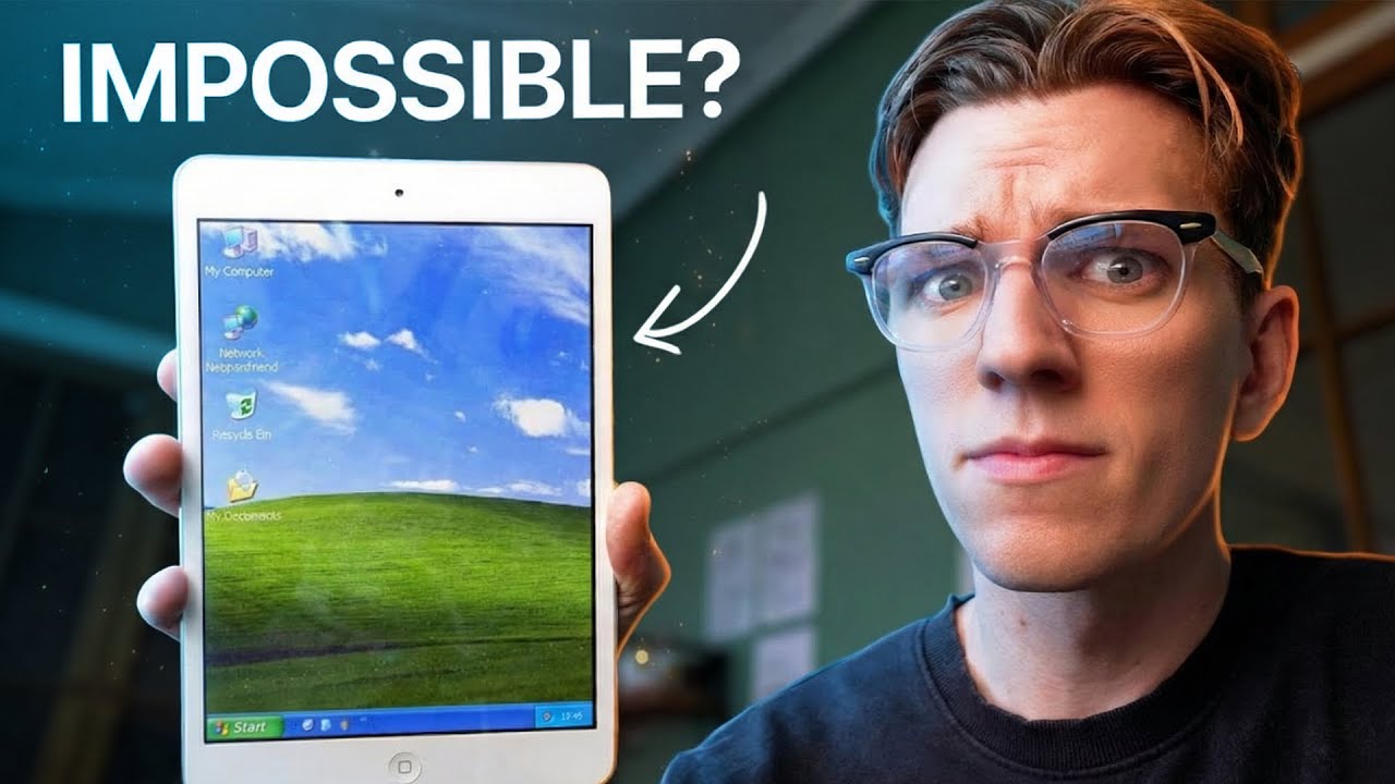 Может ли 12-летний iPad Mini работать под управлением Windows XP?