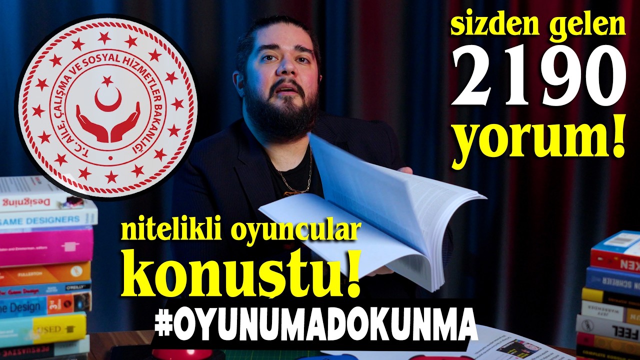 Yorumlarınızı BAKANLIĞA Götürüyorum! #oyunumadokunma #oyuncupostası