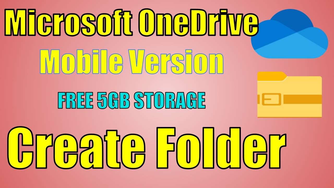 Office Online Part 2 - OneDrive Mobile Creating Folder | Android | 2020