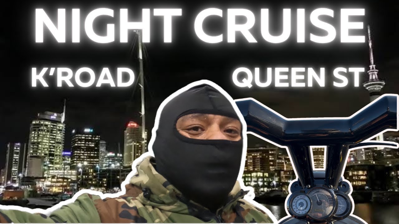 Night Ride through Auckland City 