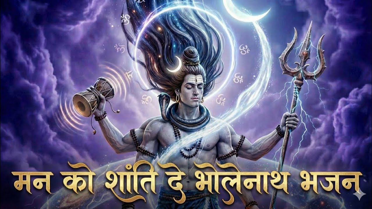  🔱Man Ko Shanti De Bholenaath Bhajan🔱 #newsong #amritvani #bhajan #song #livestream #shiv #music