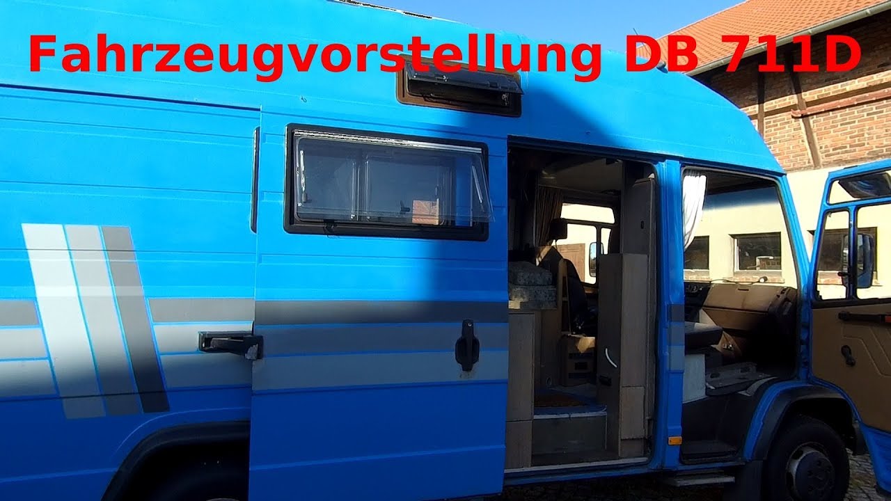 FootlooseTraveller - Vlog 1 - Fahrzeugvorstellung Mercedes T2 Daimler Benz 711D Wohnmobilausbau