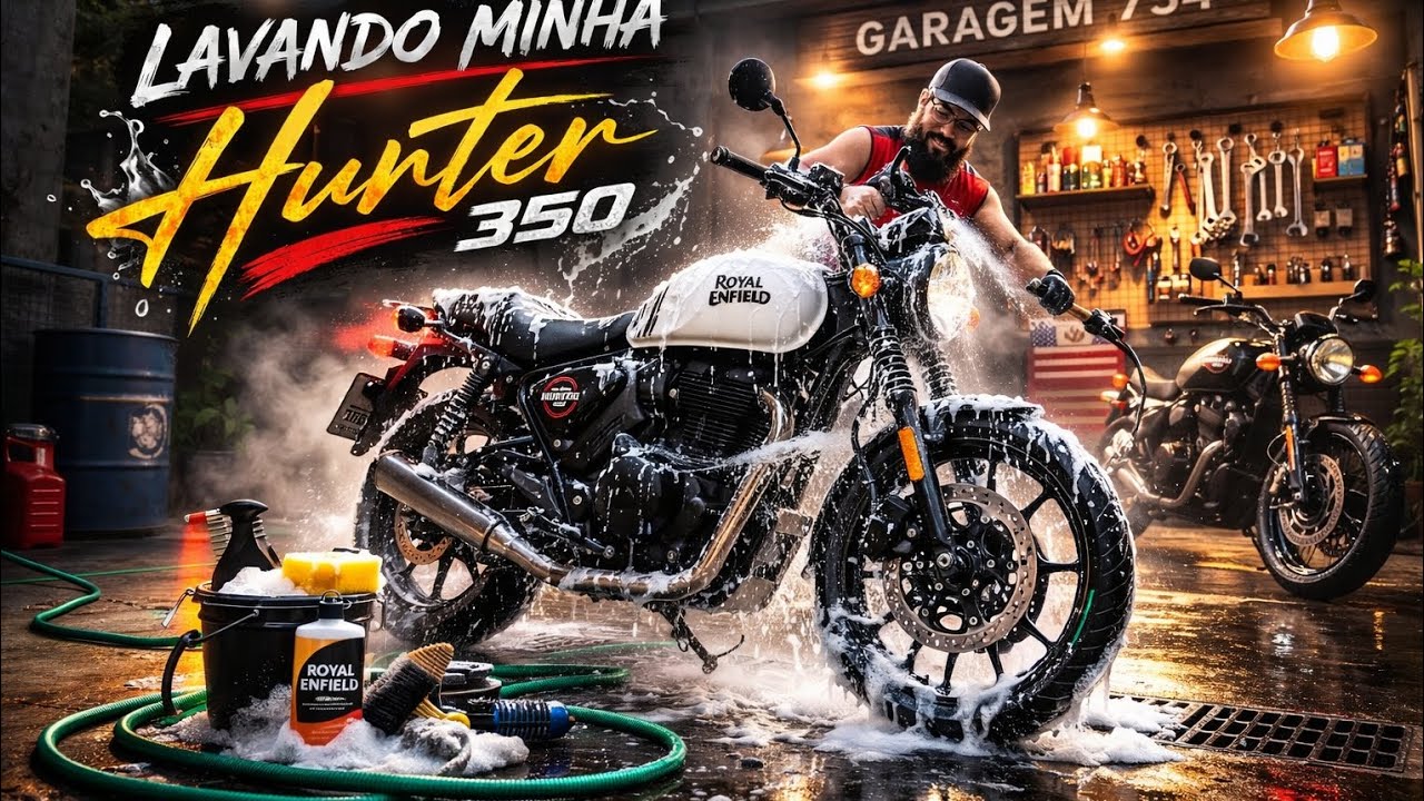 Primeiras impressões da Hunter 350 antes da primeira revisão 