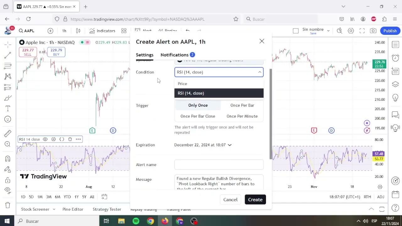 tradingview rsi alert [SOLVED] 👌
