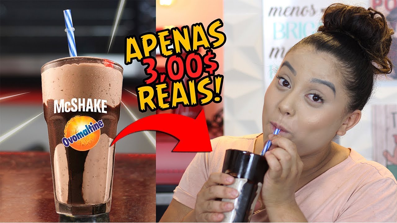 Revelado o Segredo do Milk Shake de ovomaltine do Bob's! Ficou idêntico