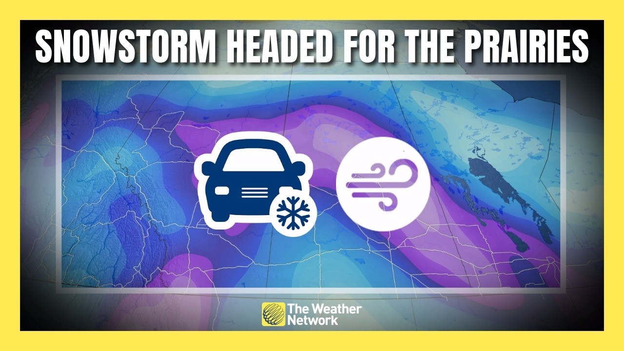 Major Winter Storm on the Horizon for the Prairies | #forecast