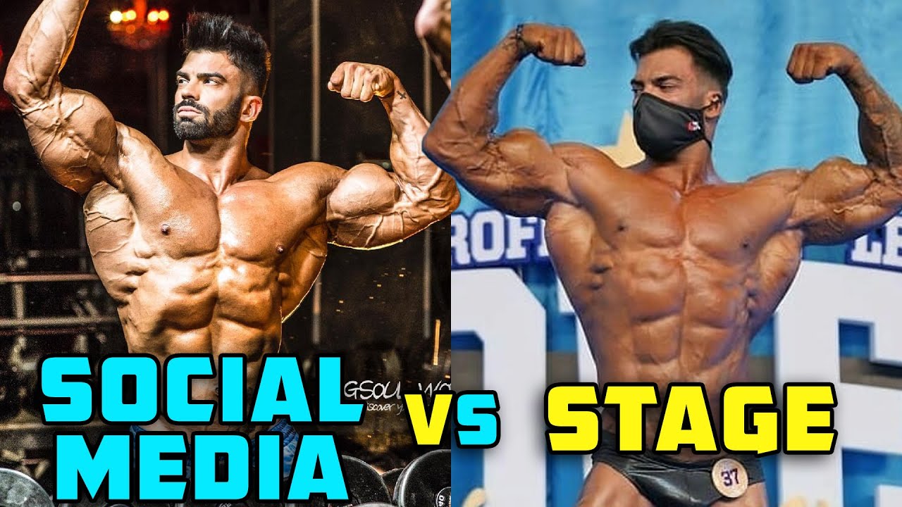 Social Media Bodybuilders Vs. Stage Bodybuilders