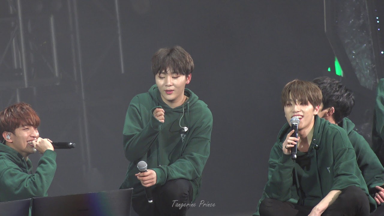180203 캐럿랜드 캠프파이어 + 만세 + 웃음꽃 승관 focus