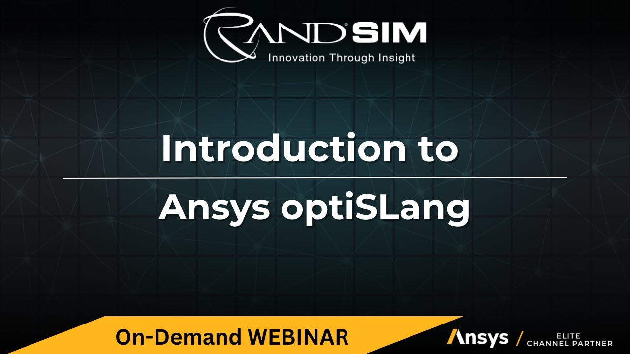 Introduction to Ansys optiSLang