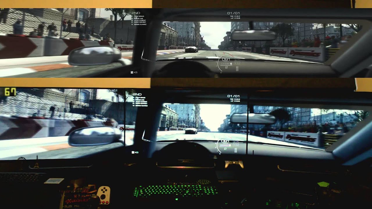 Grid Autosport Benchmark Crossfire R9 290 Eyefinity