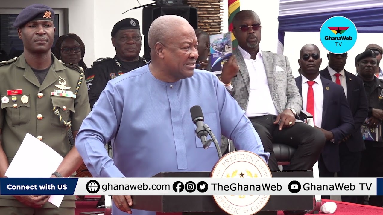 'Ghana&rsquo;s highways are getting safer' - President Mahama commends IGP