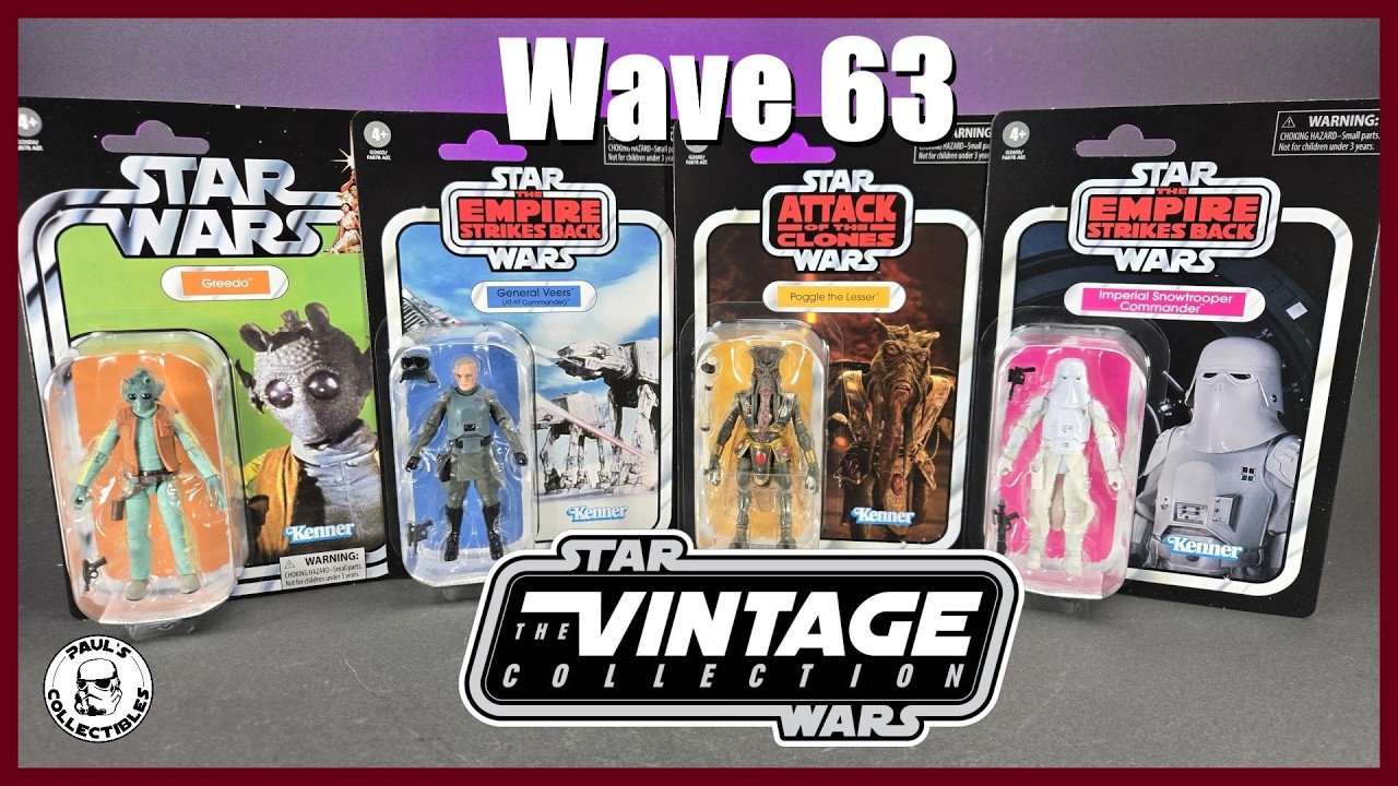 Обзор 63-й волны коллекции Star Wars Vintage Collection