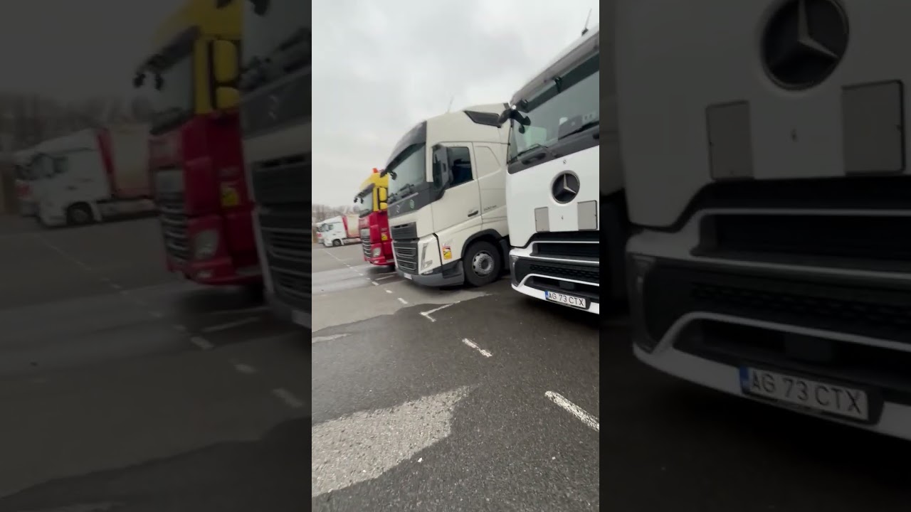 Avusturya'dan Almanya ya geldik 45 e yatırdık arabayı #jettirbaba #tırcılaralemi #truckdriver #viral