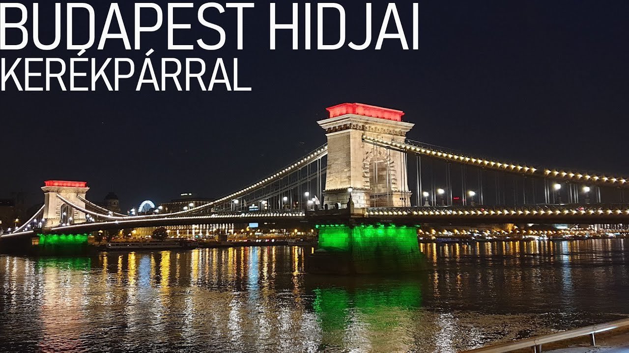 Budapest hídjai kerékpárral