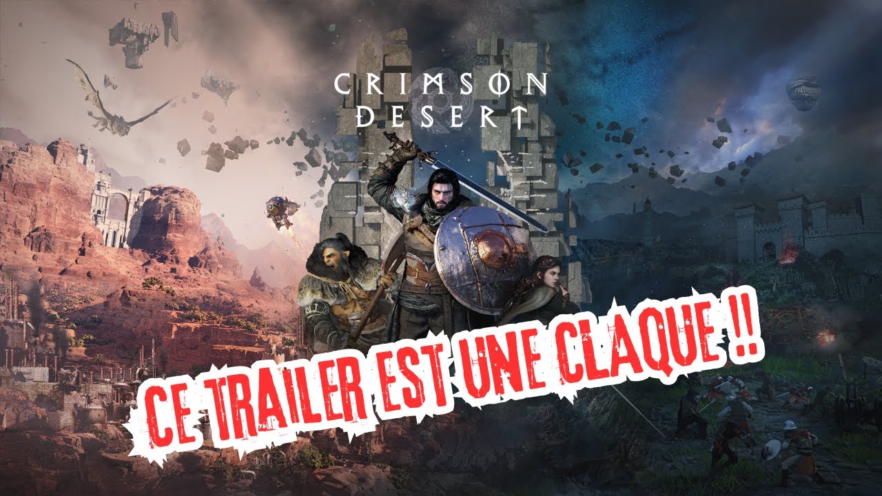 Crimson Desert Ce trailer est une CLAQUE !!