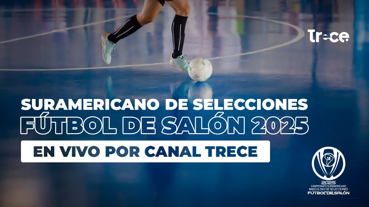 🔴 EN VIVO | Brasil vs Uruguay | Suramericano de Selecciones F&uacute;tbol de Sal&oacute;n 2025 | Canal Trece