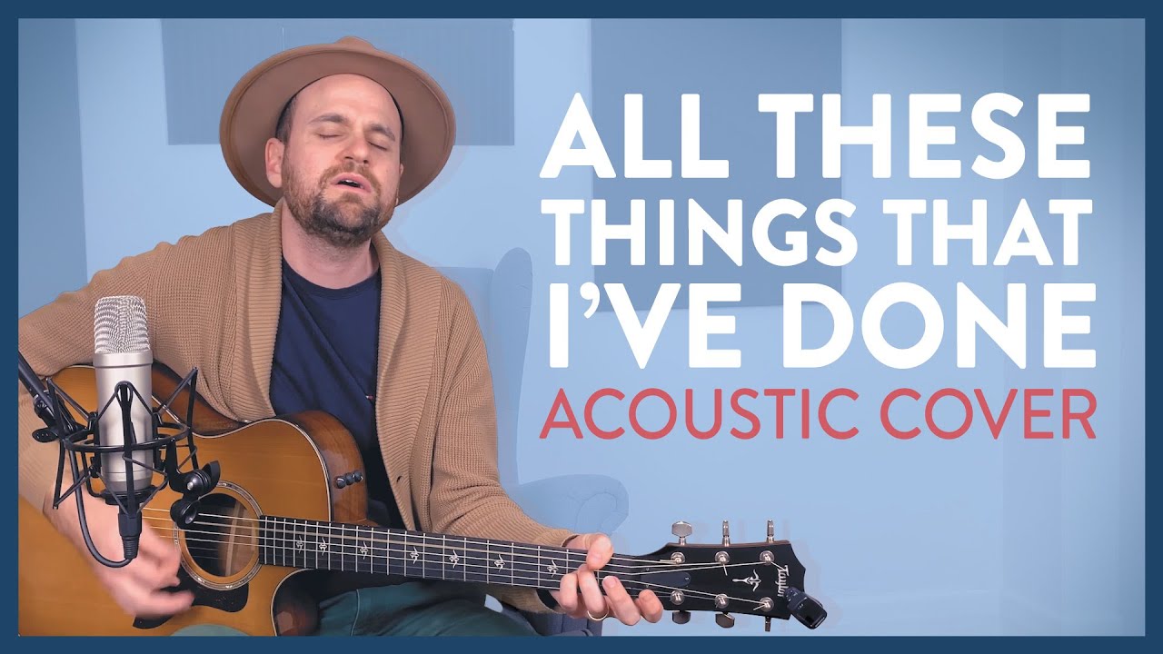 All These Things That I've Done - The Killers (Patrick Lawrence Acoustic Cover)