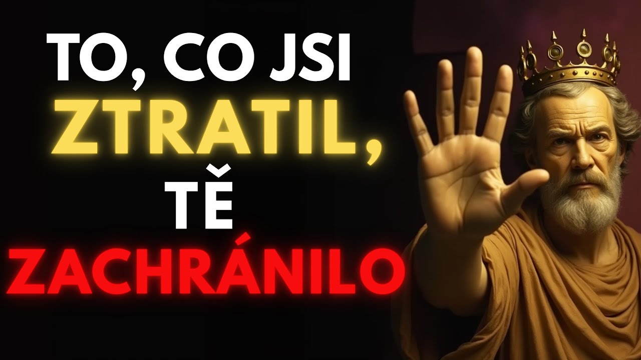 Bůh Viděl To, Co Ty Ne — Proto Je Odstranil | Stoicismus