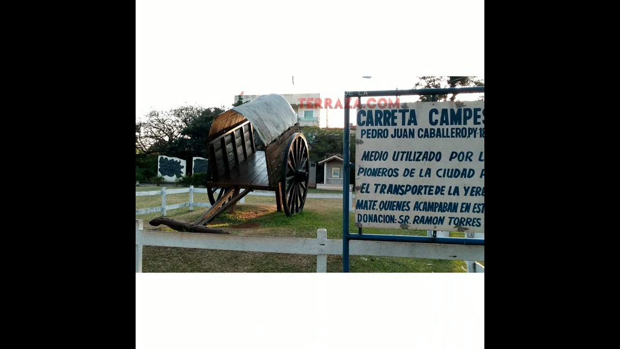 Amanecer Pedro Juan Caballero, Laguna Punta Pora Carreta Campesina.