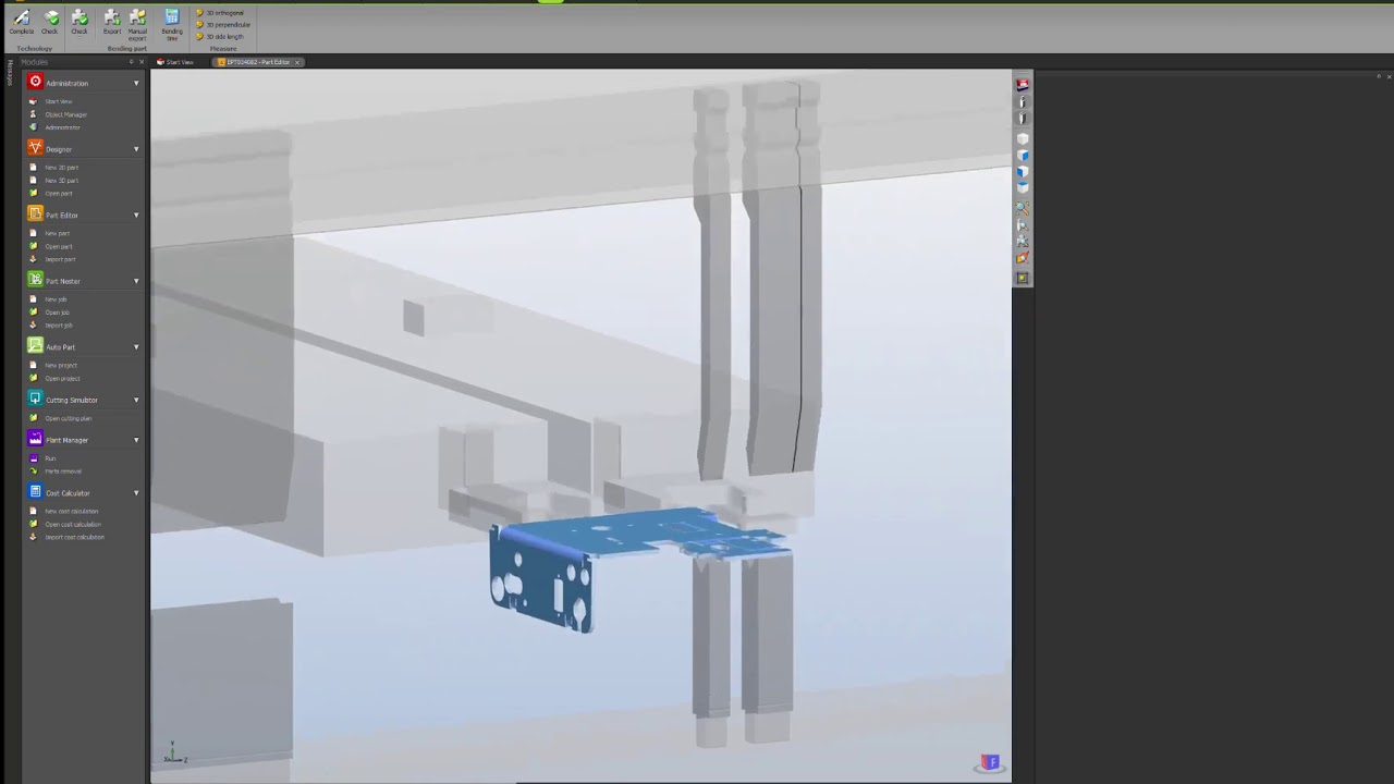 Bystronic BySoft 7 Bending Module
