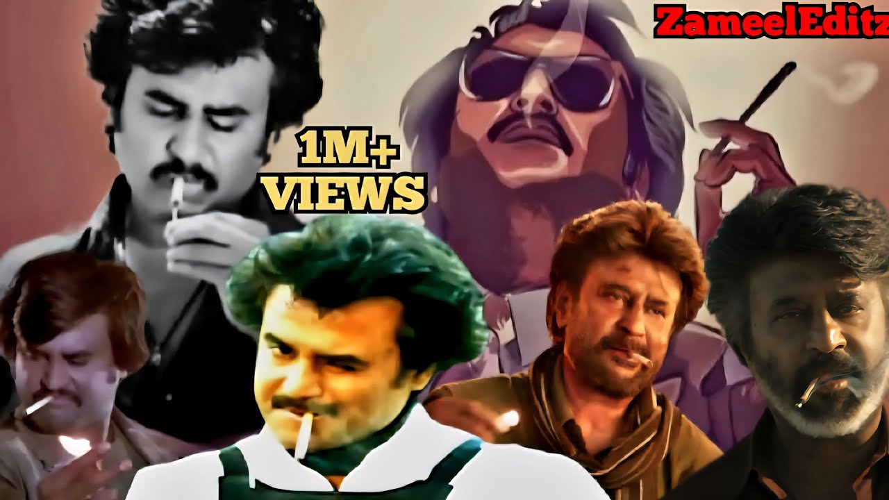 Rajini Cigarette Style Mashup | Marathon Mix | Full Version HD 1080p