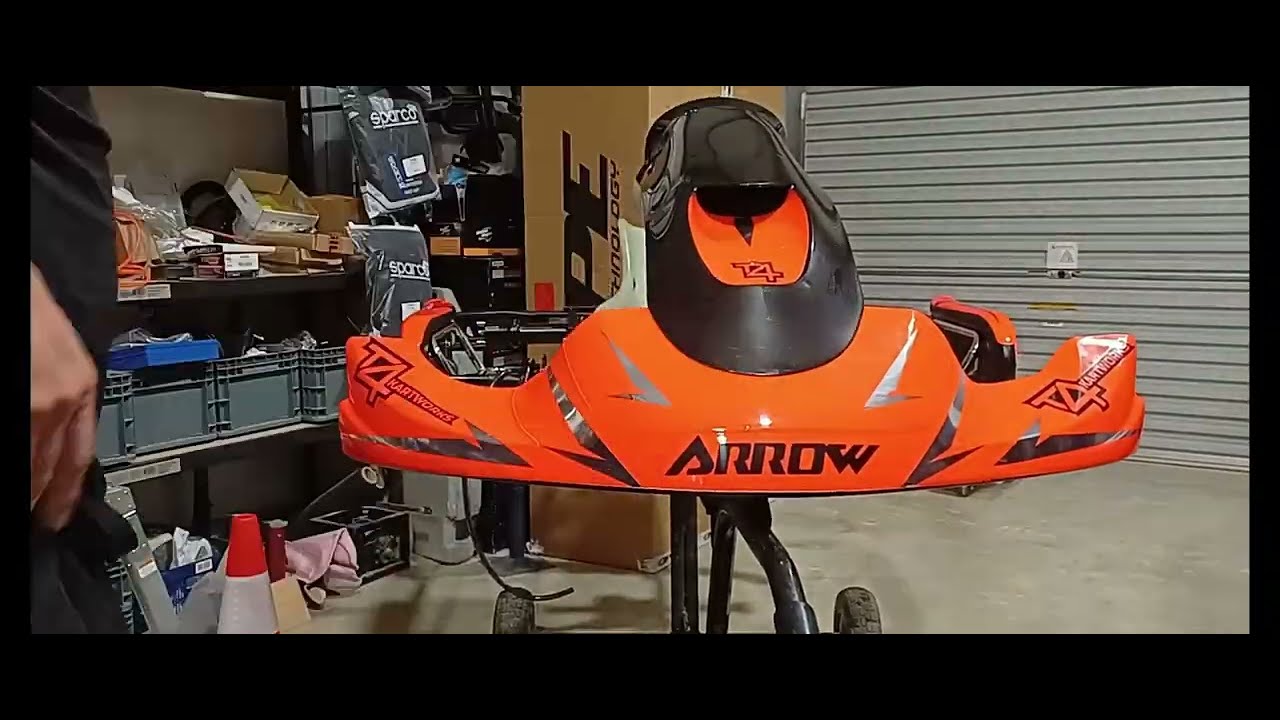 Go Kart Sticker Kit Fitting - T4 Kartworks