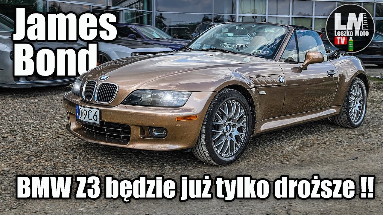 BMW Z3 samoch&oacute;d Jamesa Bonda | Ten model już nie będzie tańszy !!
