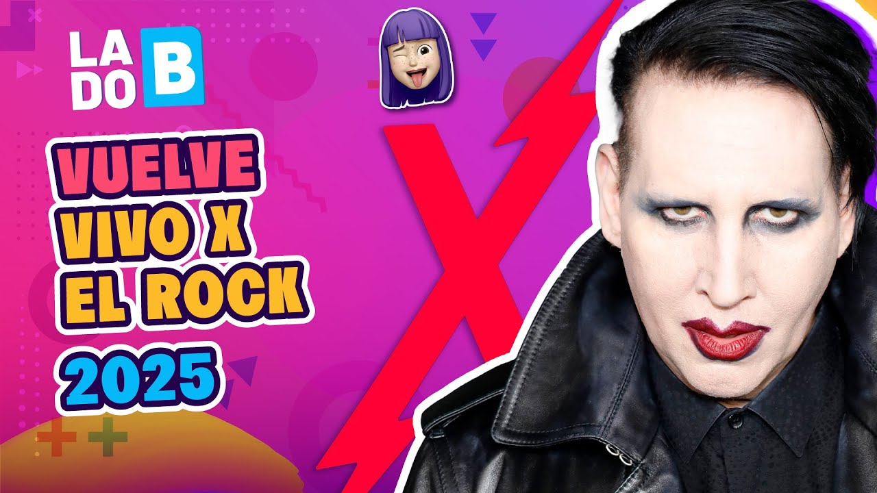 VIVO X EL ROCK 2025 trae a Avenged Sevenfold, Marilyn Manson y más: Todo lo que debes saber | Lado B
