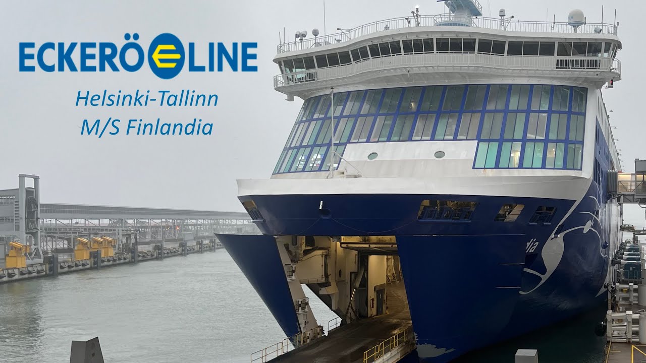 Onboard Eckerö Line’s M/S FINLANDIA | Helsinki-Tallinn | March 2024
