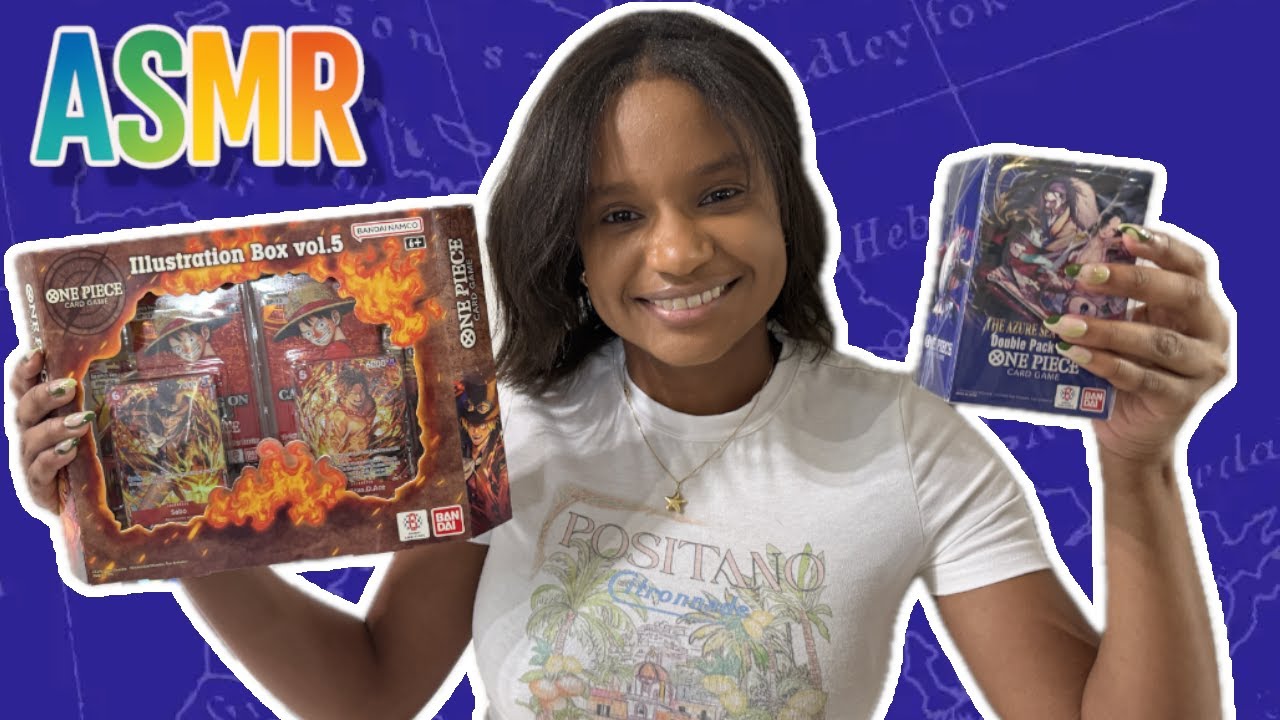 One Piece ASMR to help you sleep 😴 💤 Opening One Piece for the first time 🏴‍☠️💙 OP13 OP14 PRB-02