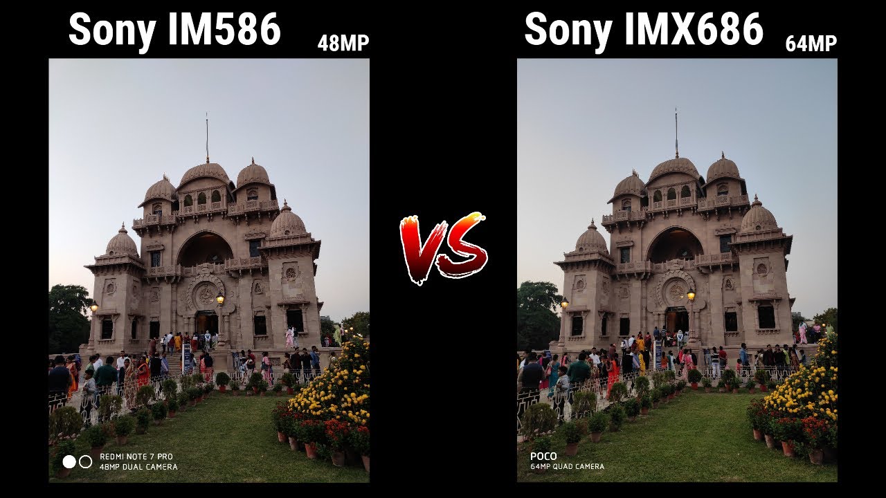 SONY IMX586 vs SONY IMX686 CAMERA COMPARISON | POCO X2 VS REDMI NOTE 7 PRO | HINDI | DATA DOCK