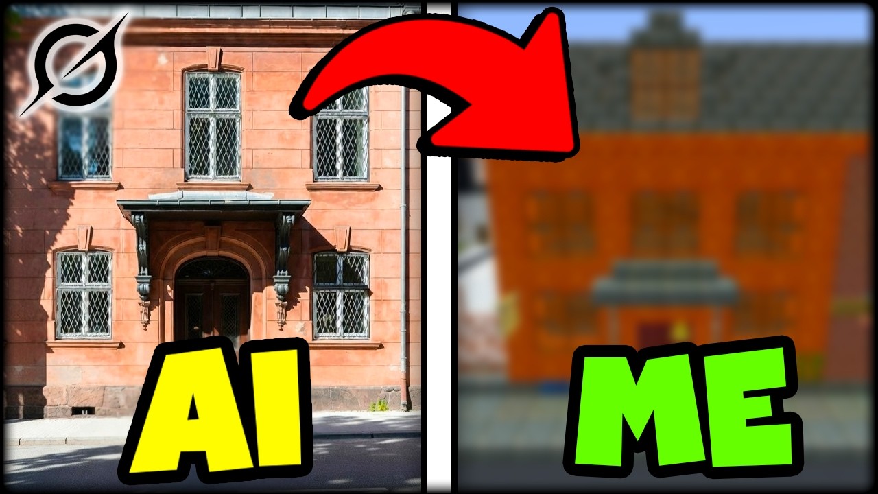 I Built an AI-Generated Masterpiece in Minecraft!