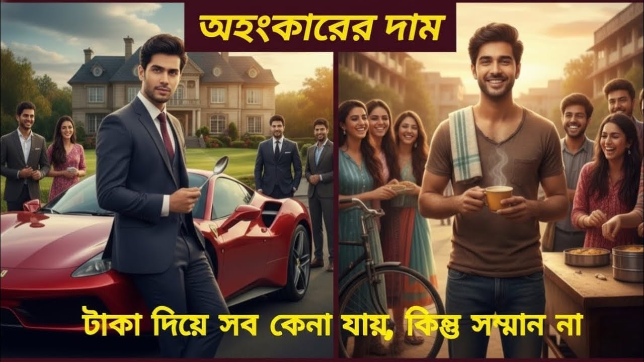 অহংকারের দাম 💔 | এক ধনী ছেলের জীবনের মোড় | Bangla Real Life Motivational Story