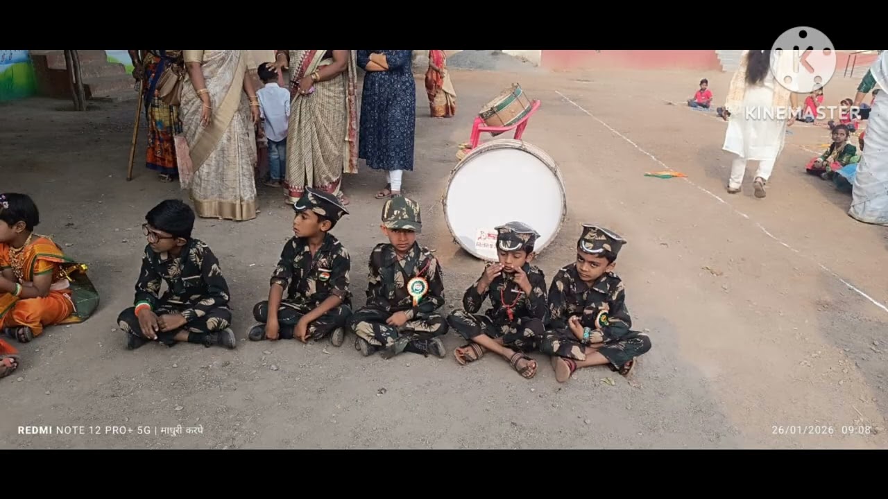 जिल्हा परिषद प्राथमिक शाळा बीबी दारफळ 26 जानेवारी 2026 प्रजासत्ताक दिन